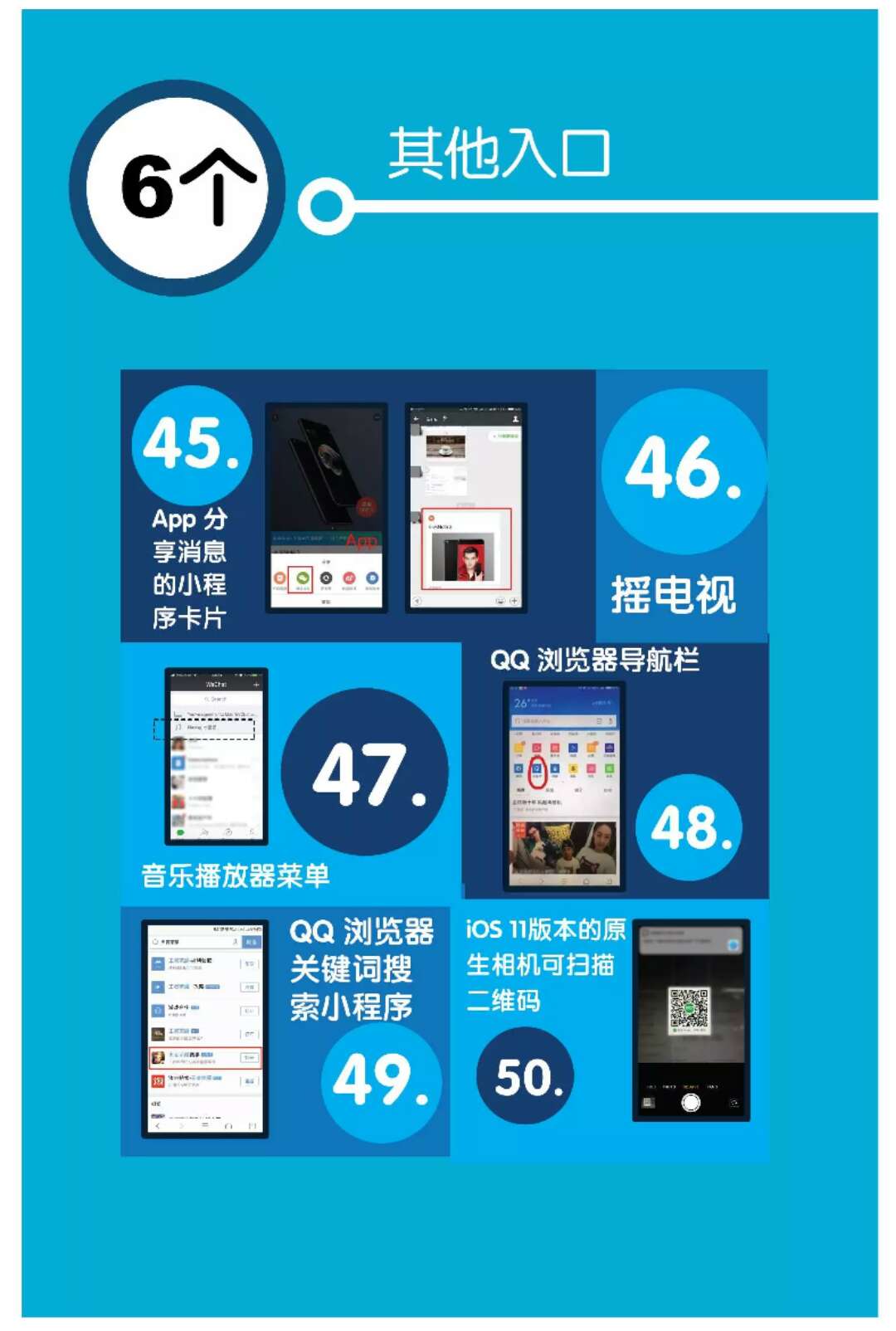 最全！小程序的50個(gè)入口大合集， 別再怪它不好找了！